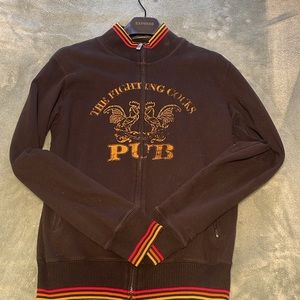 Vintage Ben Sherman Full Zip Up Jacket. - “The Fighting Cocks Pub”